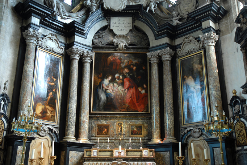 Rubens Triptychon, Foto. http://toerisme.mechelen.be/en/st-johns-church