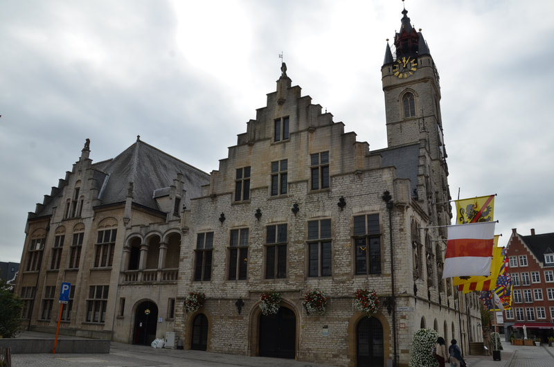 Rathaus von Dendermonde. Belgien. 