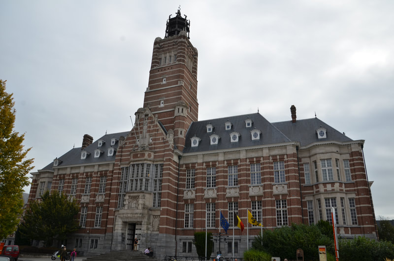 Gerichtsgebäude in Dendermonde. Belgien. 