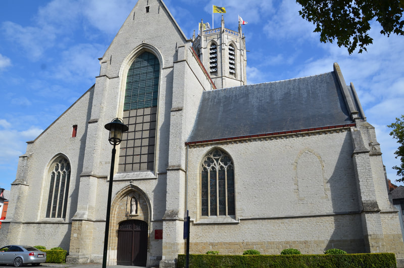 Liebfrauenkirche in Dendermonde. Belgien. 