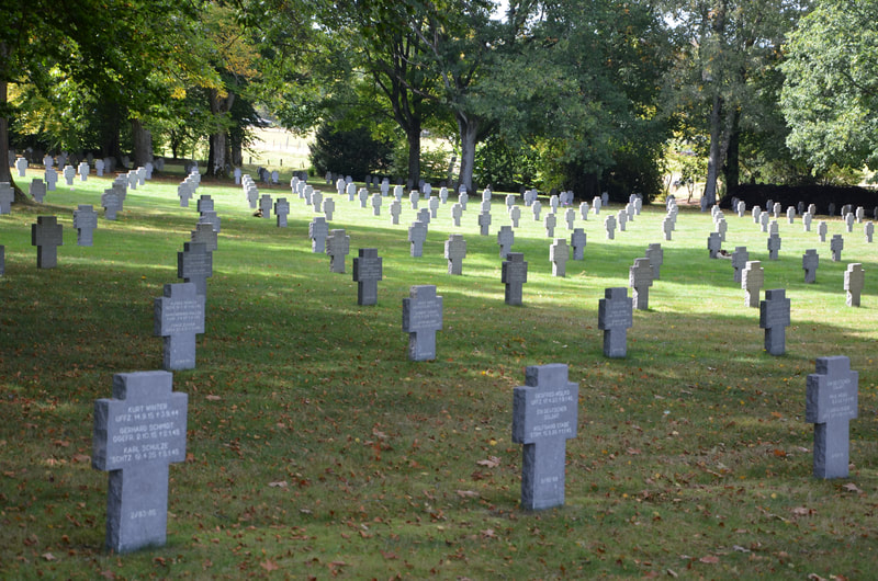 Recogne Deutscher Kriegsfriedhof. Belgien. 