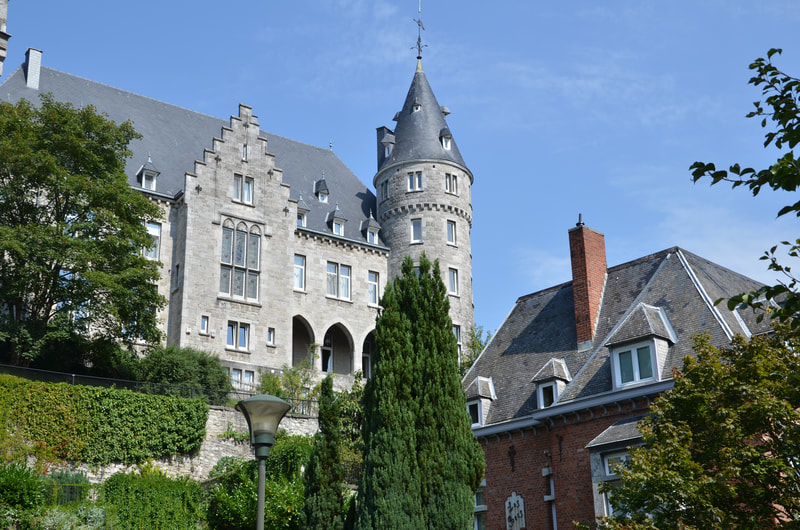 Rochefort-Stadt in Belgien. 