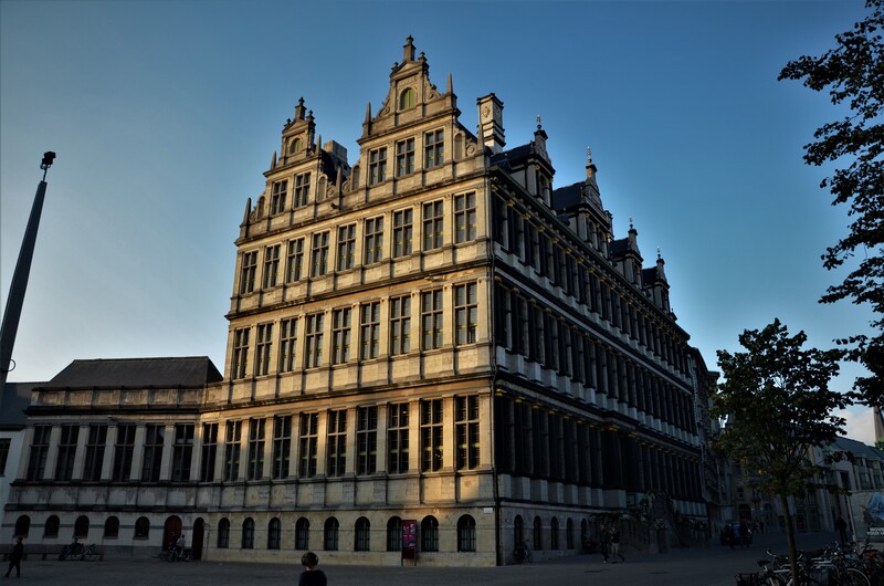 Rathaus in Gent. Belgien. Rathaus in Gent. Belgien. 