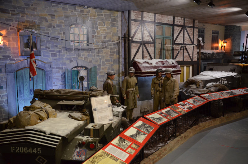 Museum der Ardennenschlacht in La Roche-en-Ardenne. Belgien.  