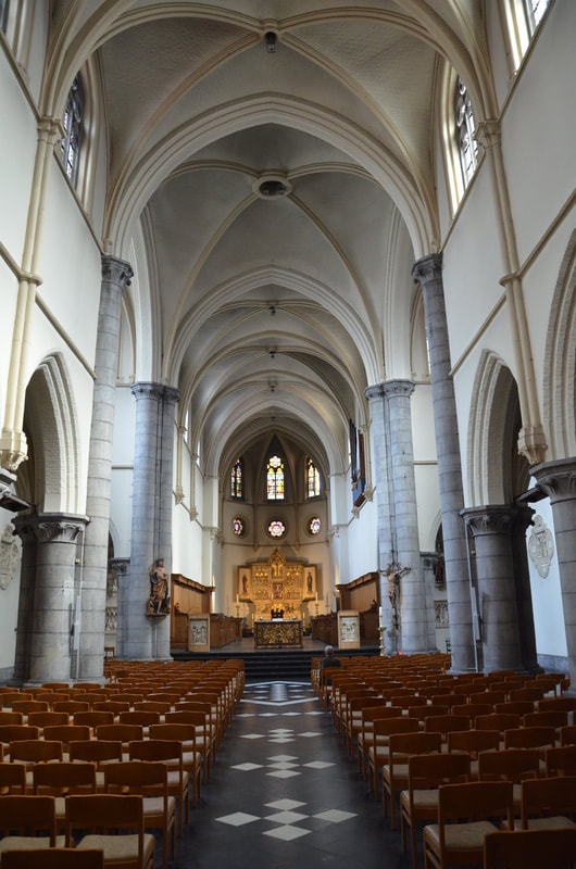 Abtei der Heiligen Peter und Paul in Dendermonde. Belgien.