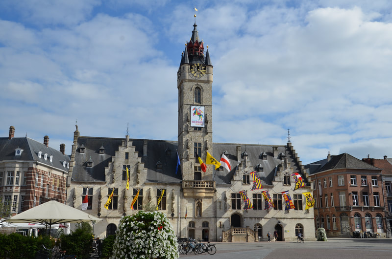 Rathaus von Dendermonde. Belgien. 