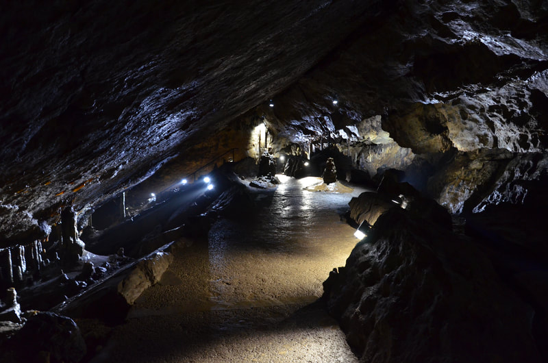 Jaskinia De Han, niedaleko miejscowości Han-sur-Lesse w Belgii. 