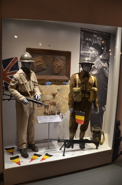 Bastogne Kriegsmuseum in Bastogne. Belgien.