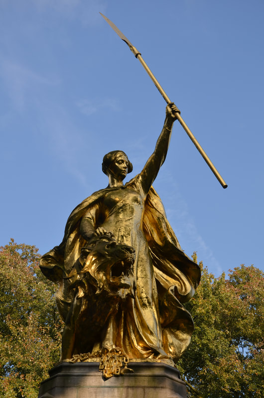 Pomnik Groeninge, Kortrijk, Belgia