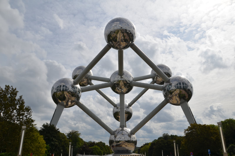 Atomium, Bruksela. 