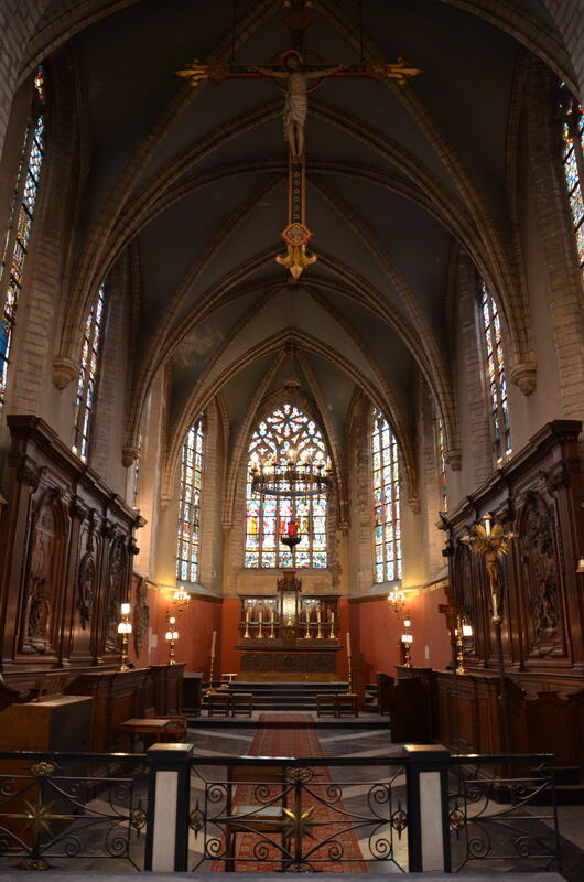 Kościół św. Katarzyny w Mechelen. Belgia. 