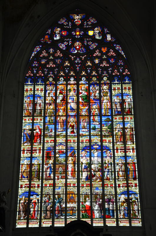 Katedra św. Rumbolda w Mechelen. Belgia.