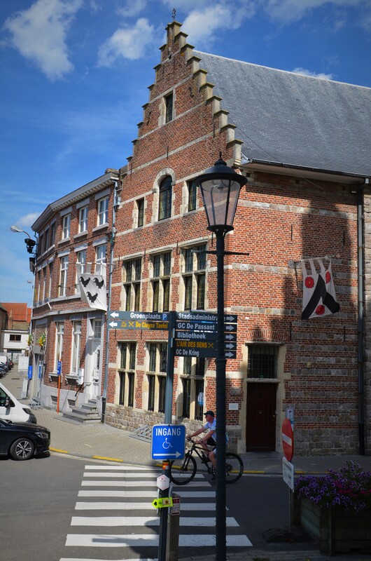 Stadt Zoutleeuw in Belgien. 